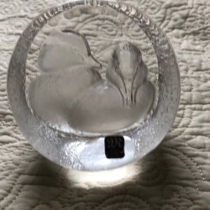 Mats Jonasson Sweden Duck Paperweight